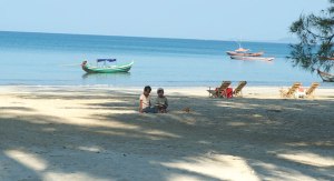 The Children of Ngapali had school holidays