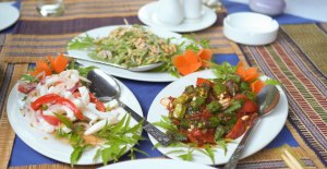 The Okra salad was a standout.  